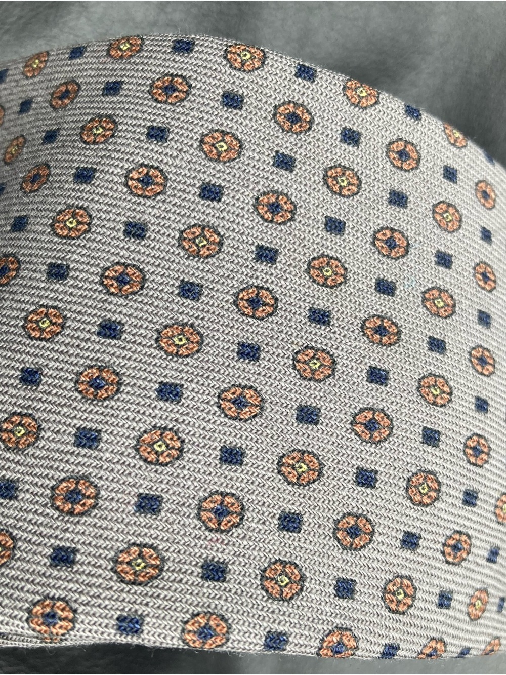 PACO RABANNE Wool Grey Vintage Tie - Picture 2 of 5